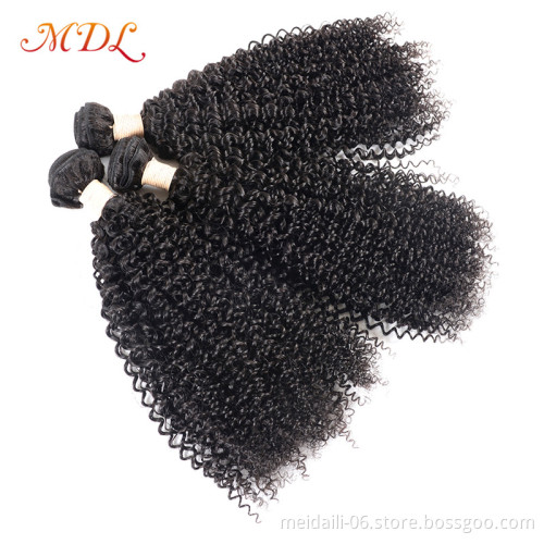 Cheap vendor remy brazilian human weave bundles, Wholesale raw virgin kinky curly hair extension bundles